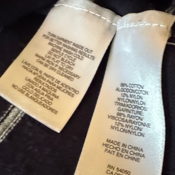 Jones New York Striped Cardigan L – Timeless Layering Piece - Picture 6 of 6